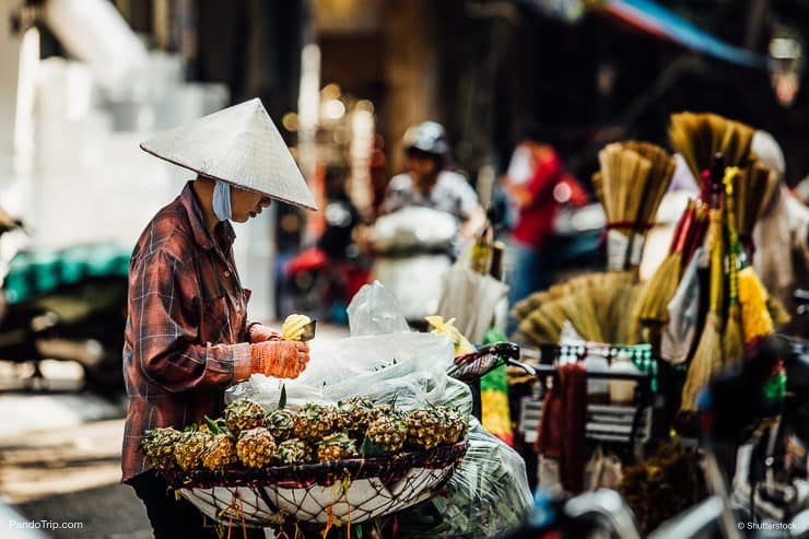 Street food vendor in Vietnam