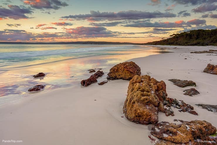 Sunrise at Hyams Beach Jervis Bay, Australia