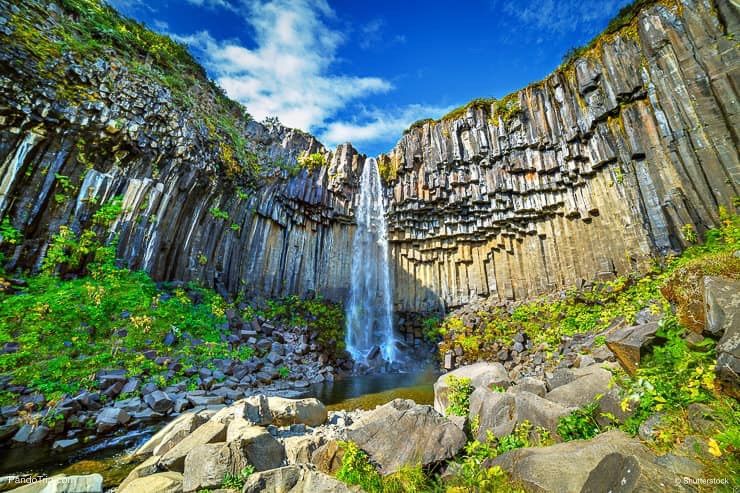 Svartifoss Waterfall