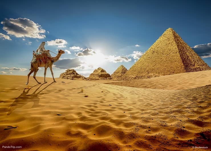 The Pyramids of Giza, Egypt