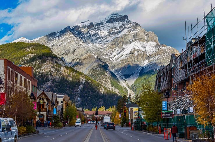 Banff Avenue, Alberta, Canada