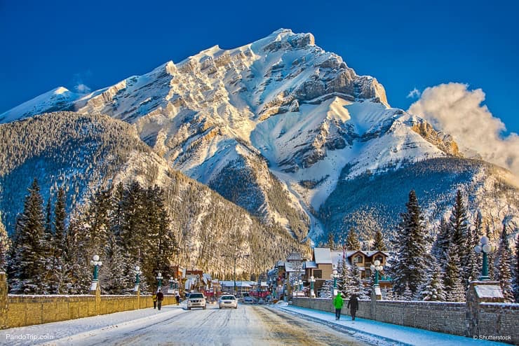 Banff Avenue – the Heart of the Beautiful Town in Canada