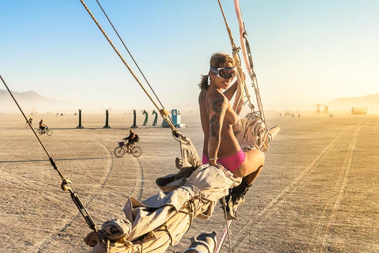 Burning Man Beauty