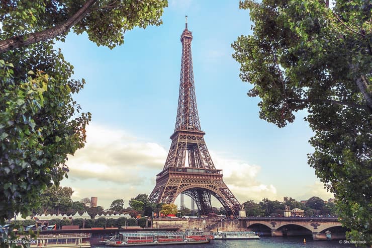 Eiffel Tower in Paris, France