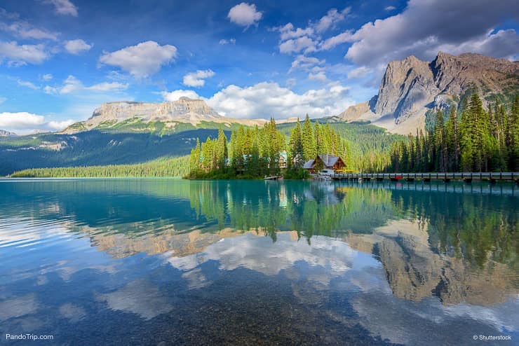 Emerald Lake, Yoho National Park in Canada