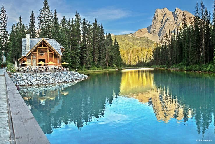 Emerald Lake and Tea House, Yoho National Park, Canada