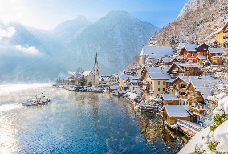 Hallstatt Village in Austria