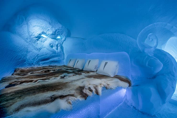 Hotel de hielo en Suecia