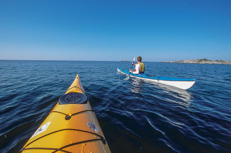 Kayaking, Stockholm Archipelago