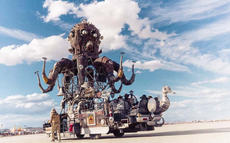 Mutant Vehicles at Burning Man