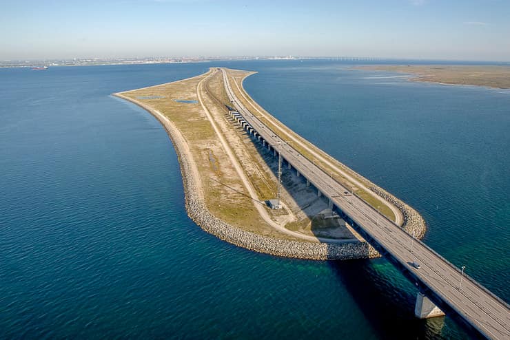 Oresund Underwater Bridge, Denmark and Sweden