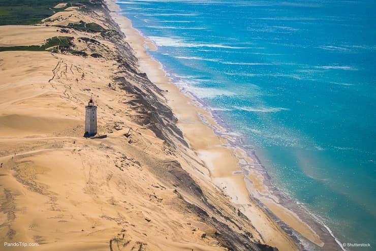 Rabjerg Mile and Rubjerg Knude Lighthouse, Denmark