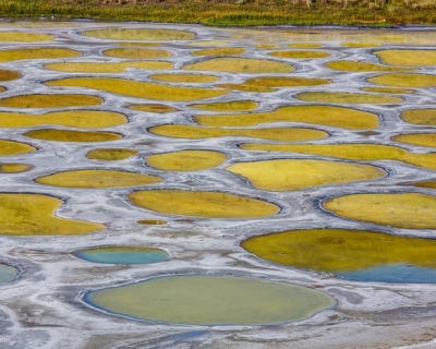 Healing Powers of Unusual Spotted Lake in Canada