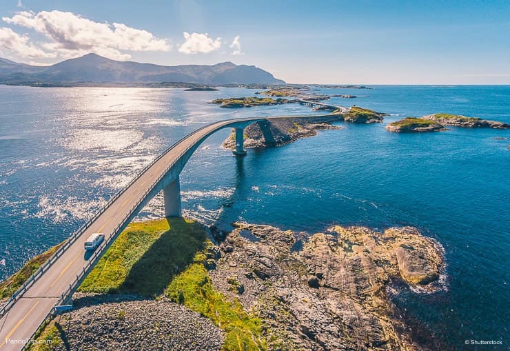  az Atlanti út, Norvégia