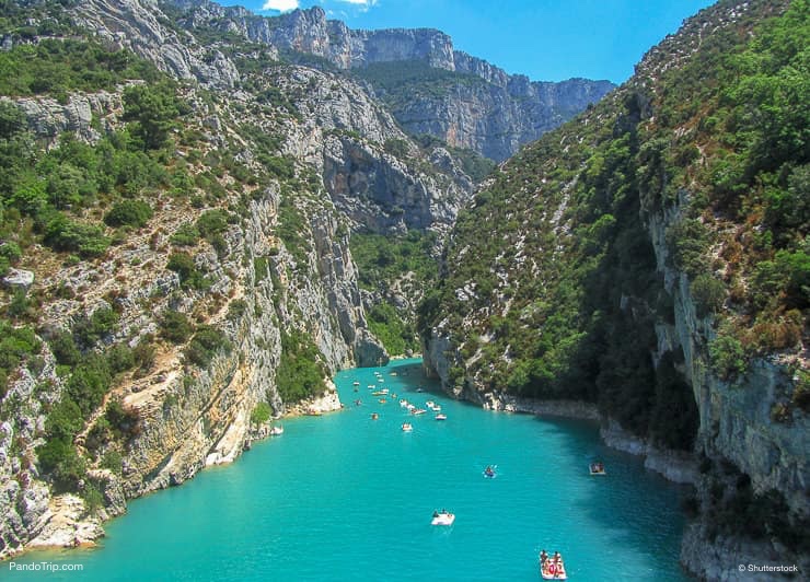 The Gorges Du Verdon, south-eastern France