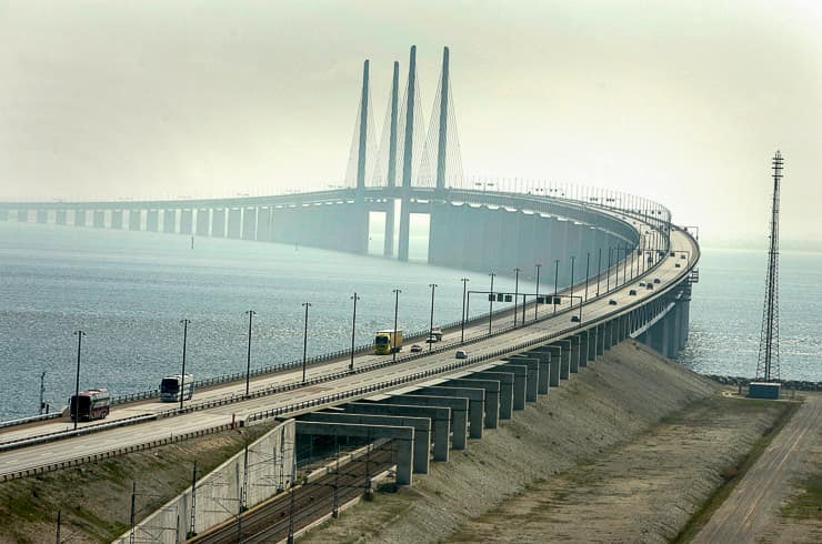 The Oresund Underwater Bridge