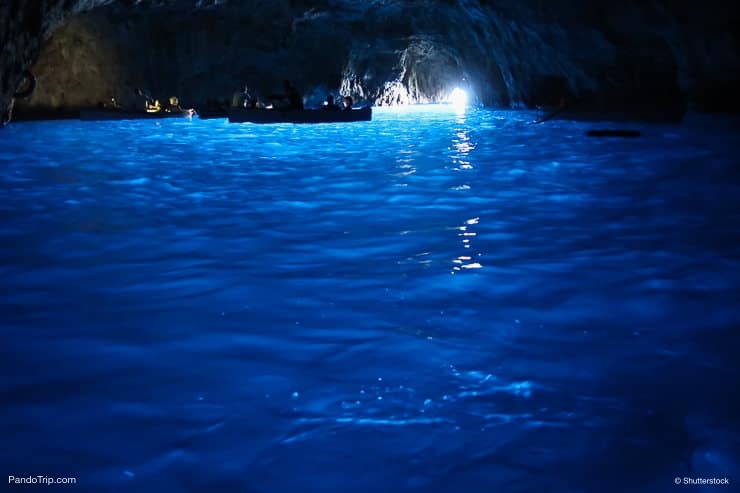 Blue Grotto or Grotta Azzurra, Italy