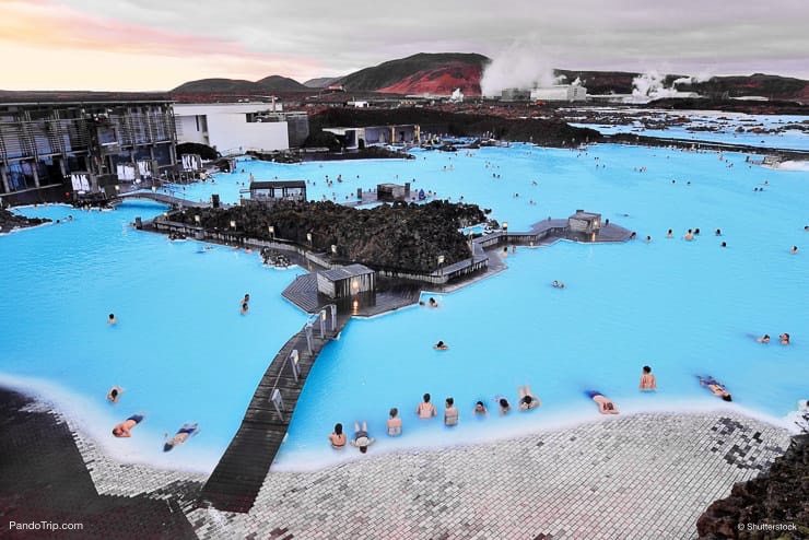 Blue Lagoon from Above