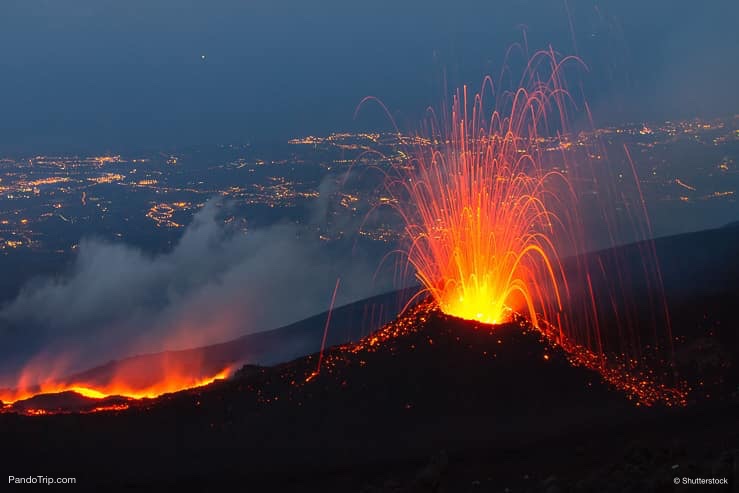 Etna eruption of July 2014, Sicily, Italy