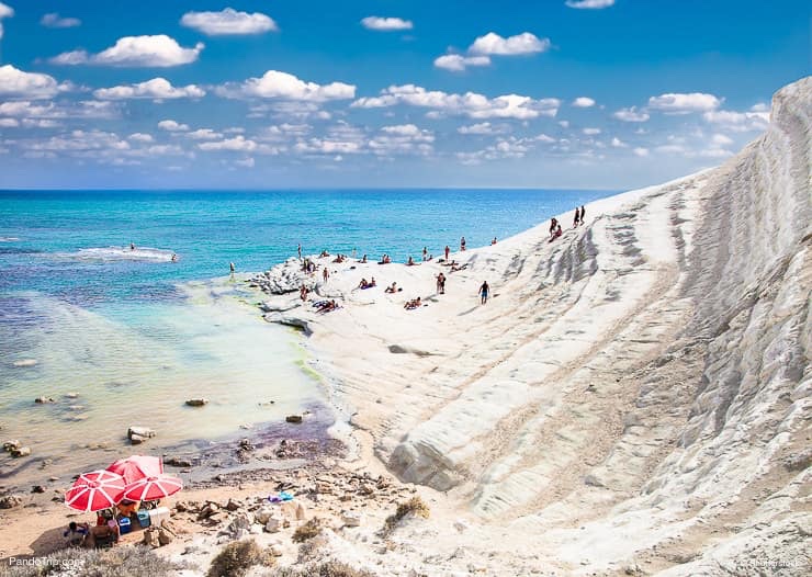 Scala dei Turchi or Stair of the Turks, Sicily, Italy