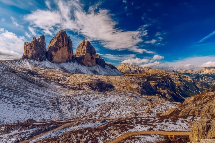 Tre Cime di Laveredo, The Dolomites, Italy