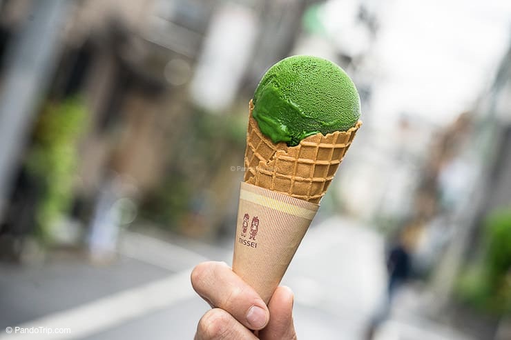 Strongest Matcha gelato in the world, Asakusa, Tokyo