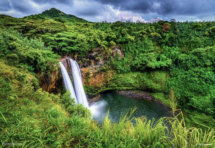 Wailua Falls, Kauai, Hawaii