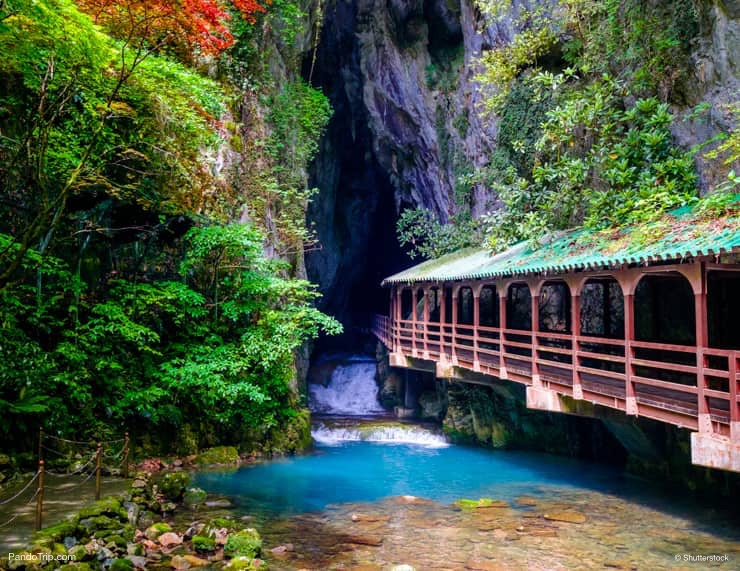 Akiyoshido Cave Entrance, Japan