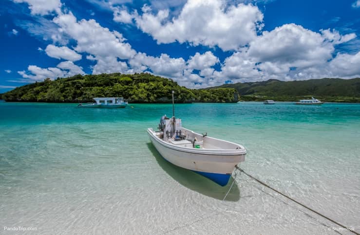 Crystal Clear Water of Kabira Bay, Japan