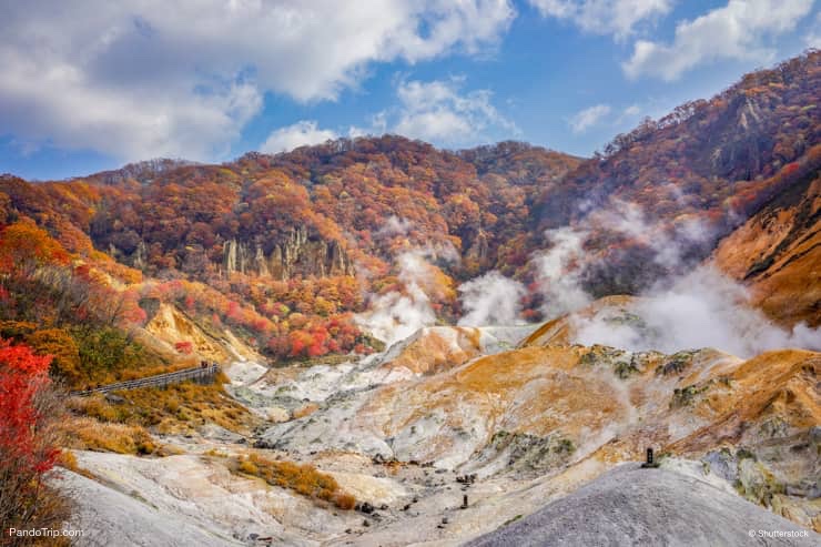 Jigokudani or Hell Valley, Japan