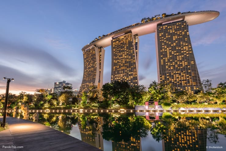 Marina Bay Sands Hotel in Singapore