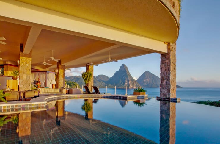 Private Infinity Pool, Jade Mountai, Saint Lucia