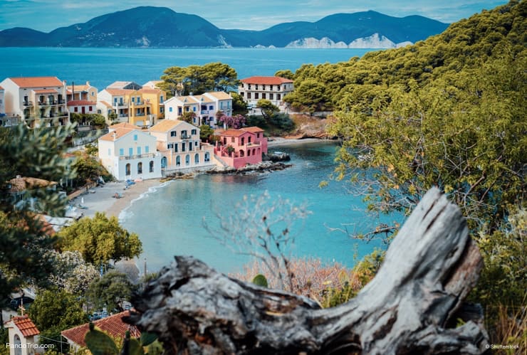 Assos village, Kefalonia island, Greece