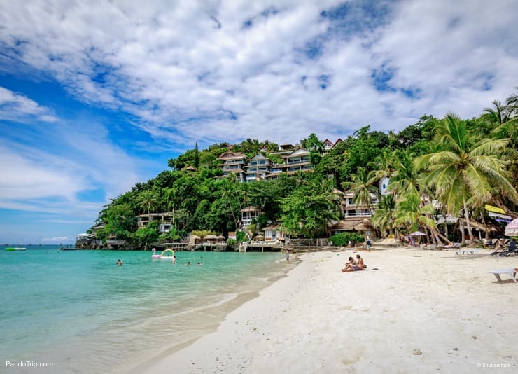 Diniwid beach, Boracay Island, Philippine