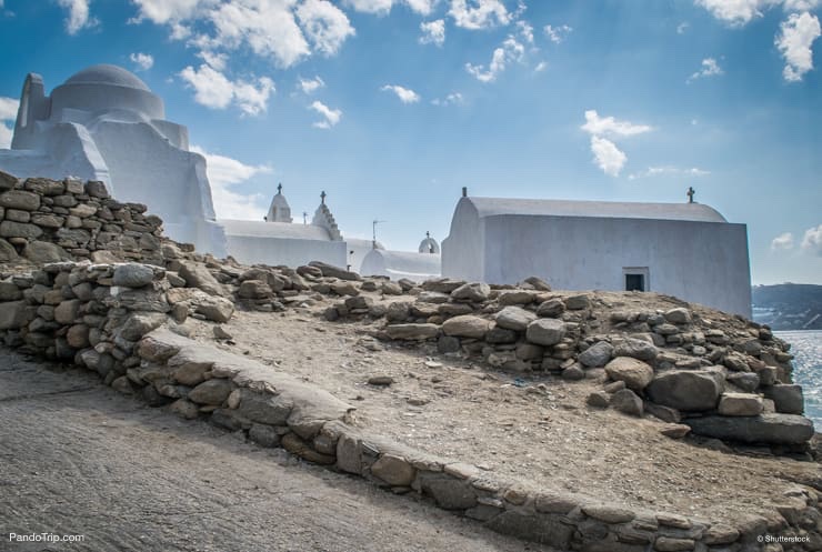 Panagia Paraportiani church, Mykonos village, Greece