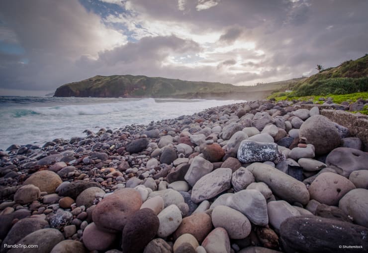 Valugan boulder beach, Batanes, Philippines