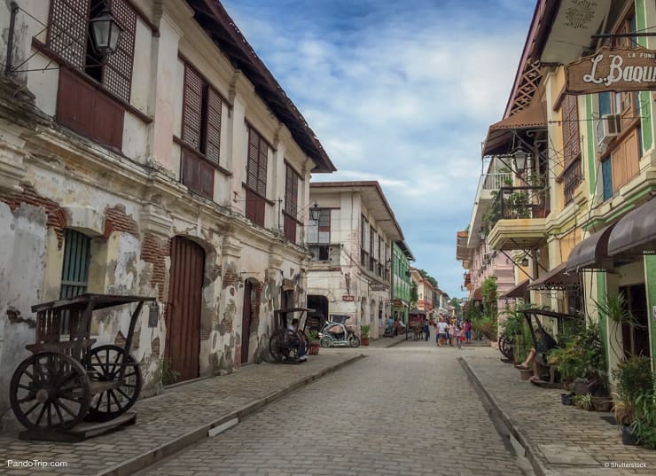 Vigan City in Philippines