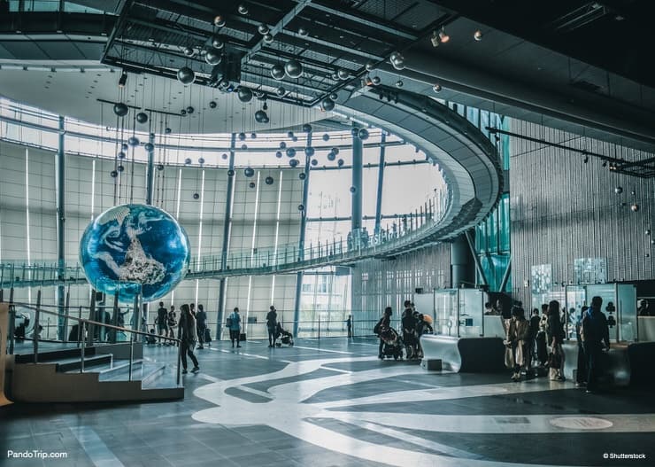 Discover your Earth Exhibition, Miraikan, Odaiba, Tokyo