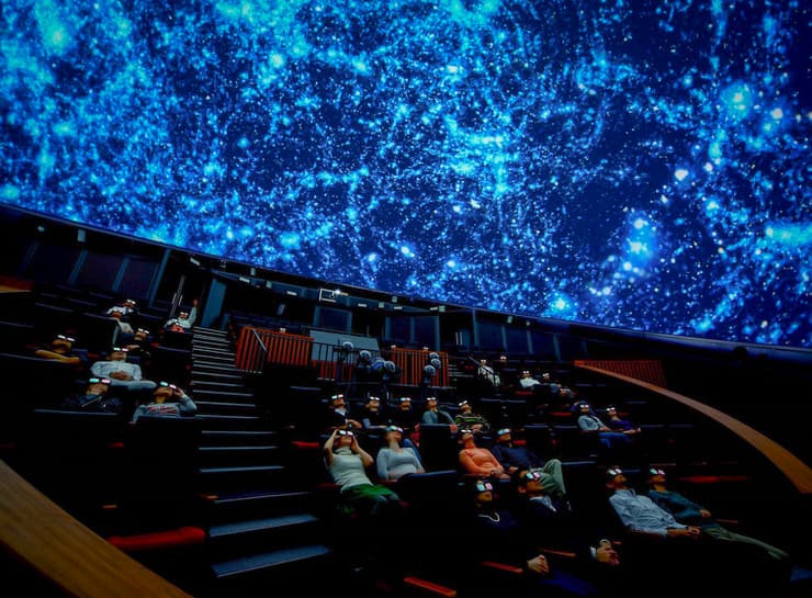 Dome Theater, Miraikan, Odaiba, Tokyo, Japan