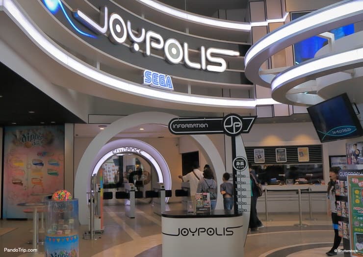 Tokyo Joypolis, Sega-orientated theme park in Odaiba, Tokyo, Japan