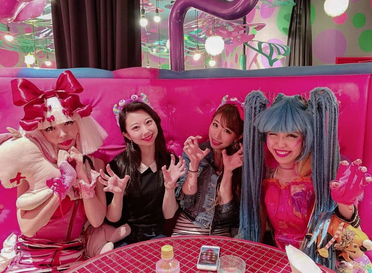 Kawaii Monster Cafe in Tokyo, Japan