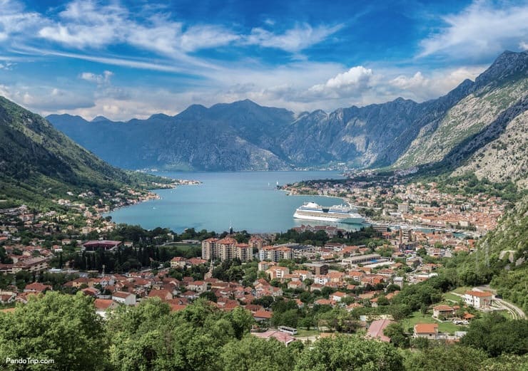 Breathtaking view of Kotor, Montenegro