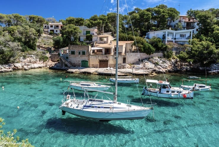 Cala Figuera harbour, Mallorca, Spain