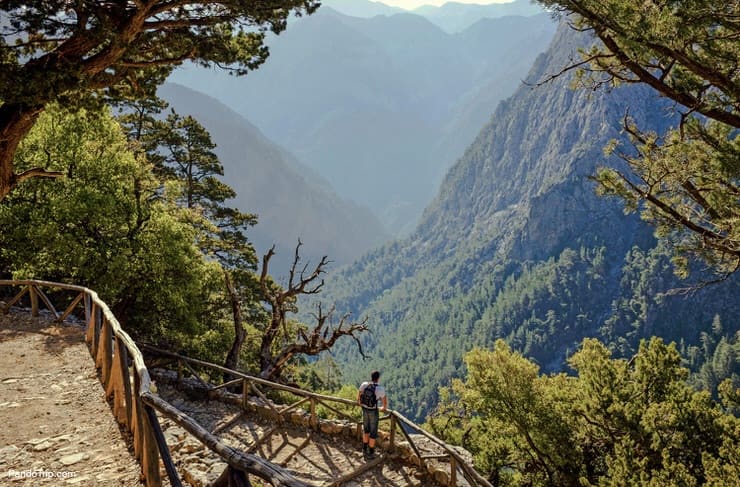 Samaria Gorge, Crete, Greece