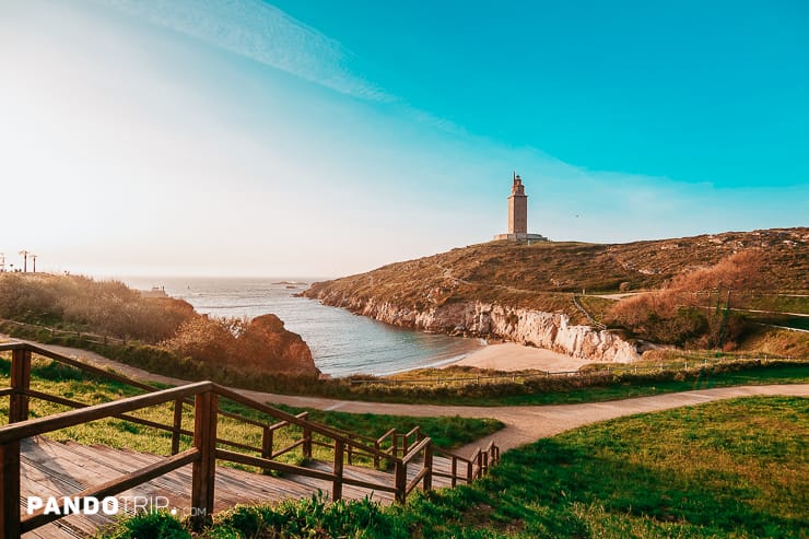 Tower of Hercules, La Coruna, Spain