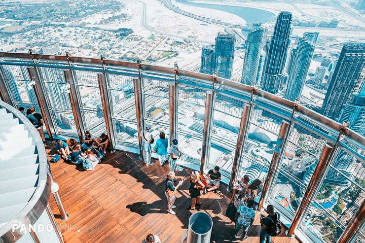 At the Top observatory on 124 floor, Burj Khalifa