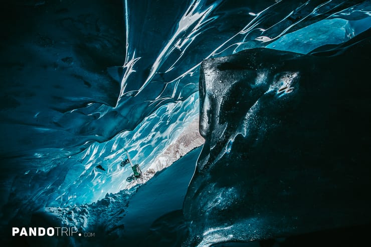 Athabasca Glacier Ice Caves, Canada