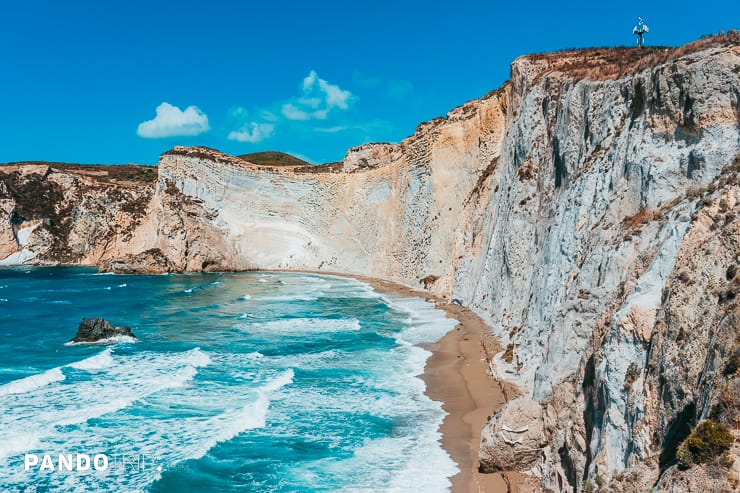 Chiaia di Luna beach, Ponza island