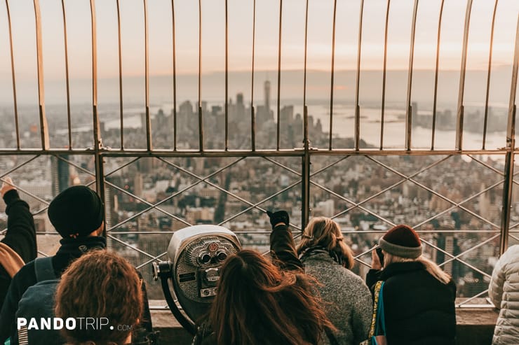 Empire State Building observation deck