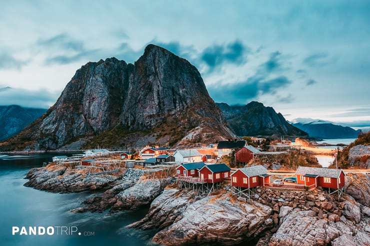 Hamnoy Fishing Village in Lofoten, Norway